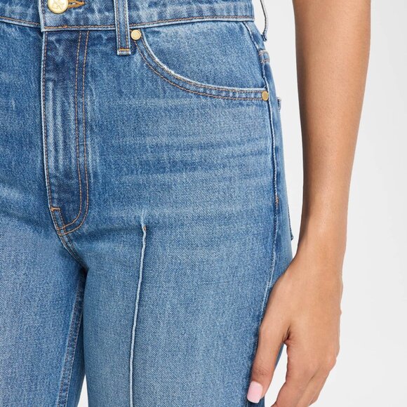 Ulla Johnson The Genevieve Jean: Hi-waist wide leg - Picture 6 of 7